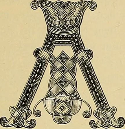 An illustration from Geschichte der karolingischen Malerei : ihr Bilderkreis and seine Quellen, 1894, leaf 277