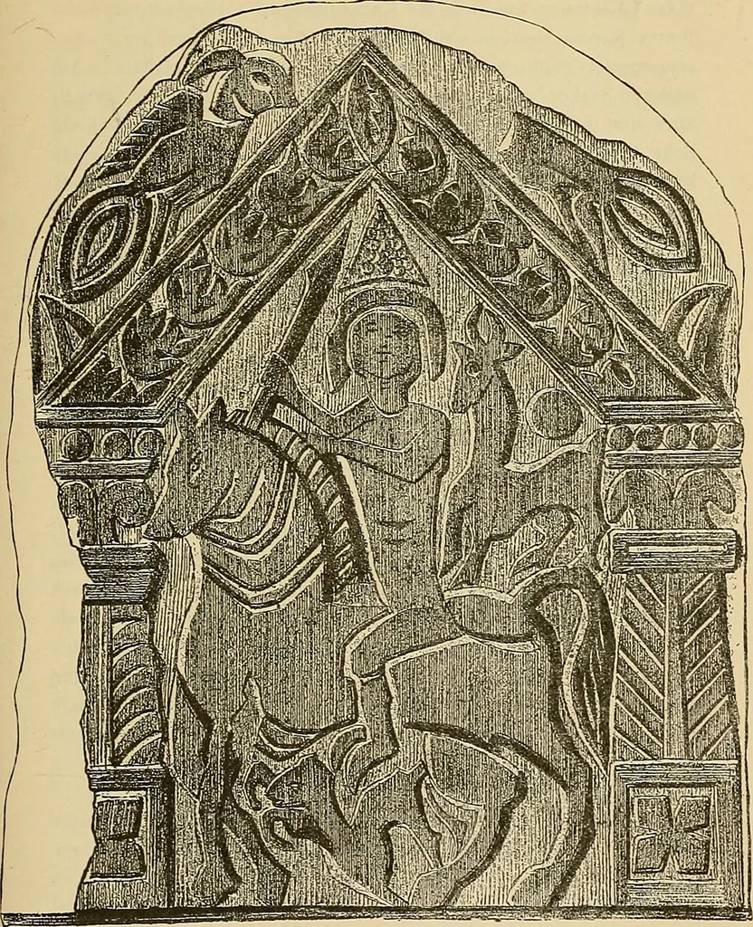 An illustration from Geschichte der karolingischen Malerei : ihr Bilderkreis and seine Quellen, 1894, leaf 311