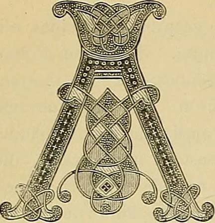 An illustration from Geschichte der karolingischen Malerei : ihr Bilderkreis and seine Quellen, 1894, leaf 347