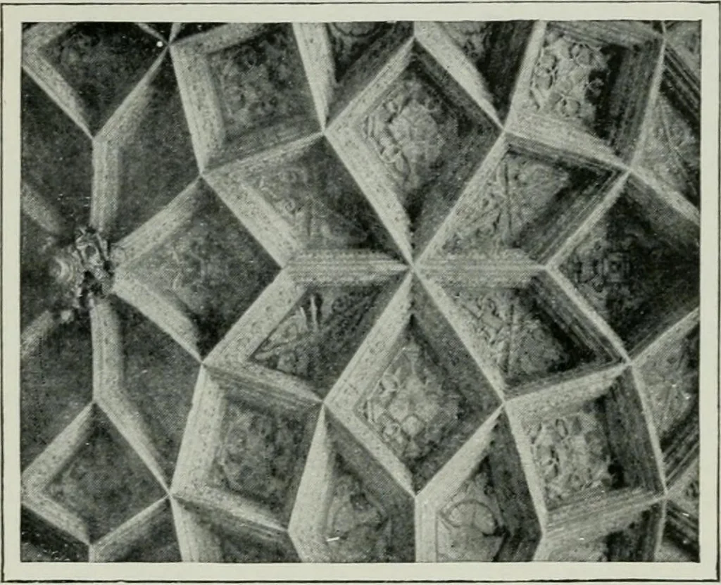 An illustration from Geschichte der Kunst in Grossbritannien und Irland, 1909, leaf 100