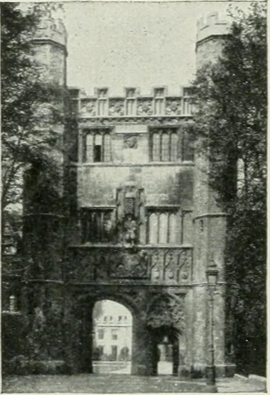 An illustration from Geschichte der Kunst in Grossbritannien und Irland, 1909, leaf 101