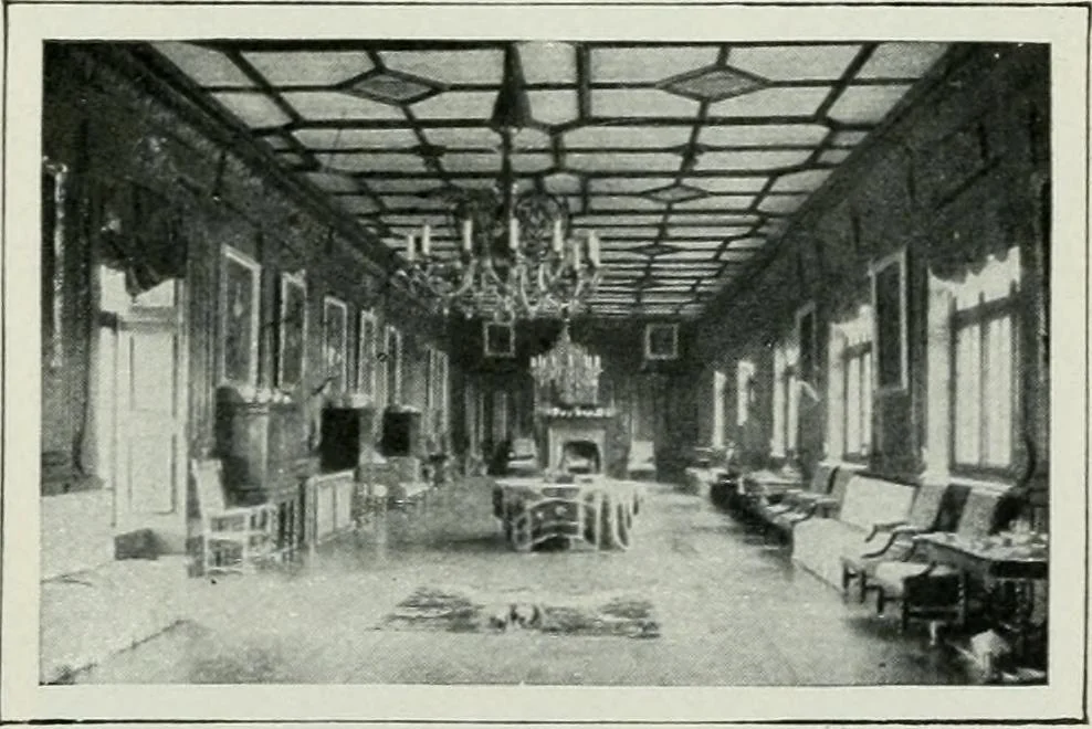 An illustration from Geschichte der Kunst in Grossbritannien und Irland, 1909, leaf 103