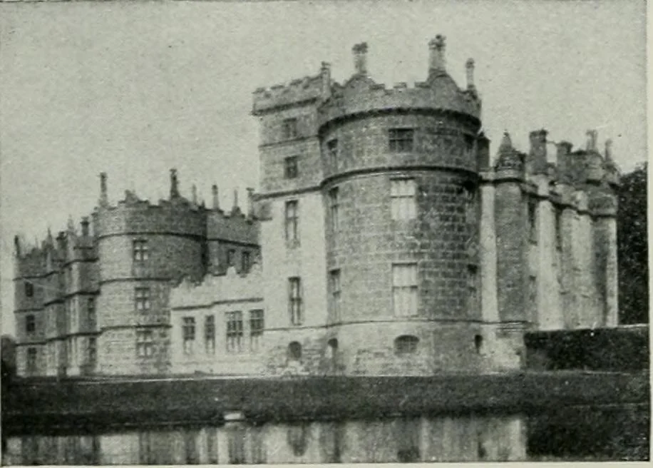An illustration from Geschichte der Kunst in Grossbritannien und Irland, 1909, leaf 104