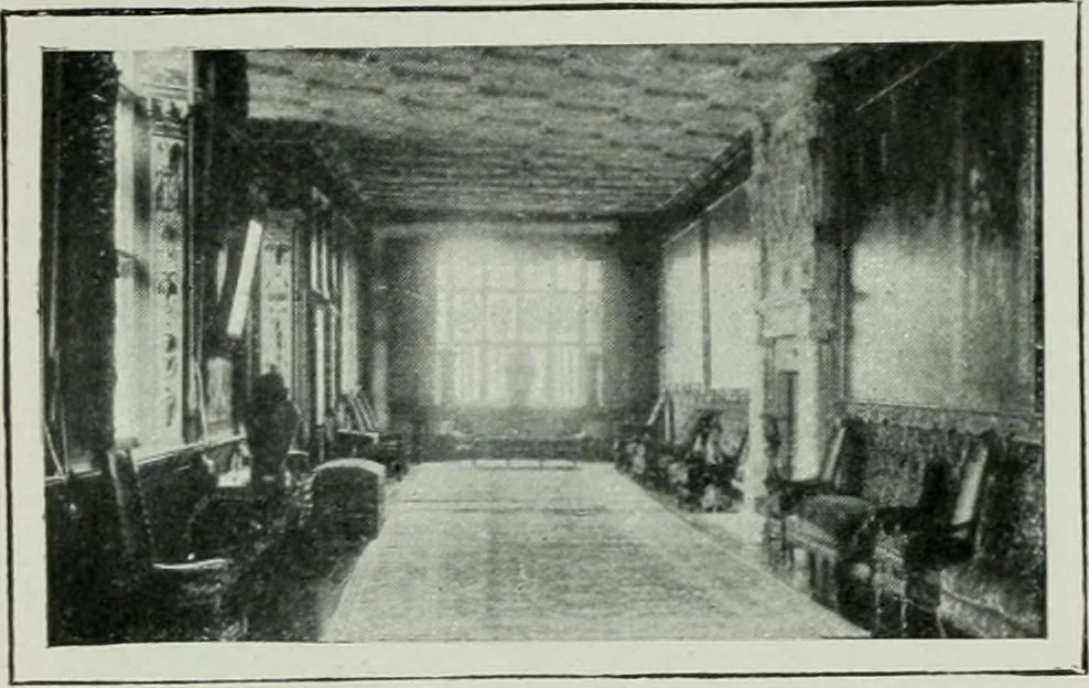 An illustration from Geschichte der Kunst in Grossbritannien und Irland, 1909, leaf 106