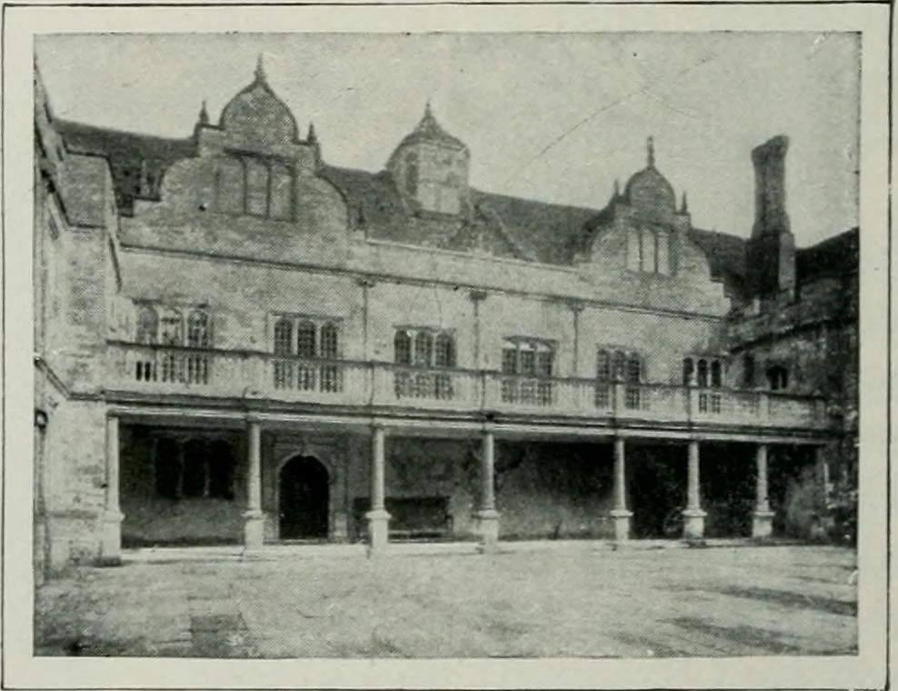 An illustration from Geschichte der Kunst in Grossbritannien und Irland, 1909, leaf 106