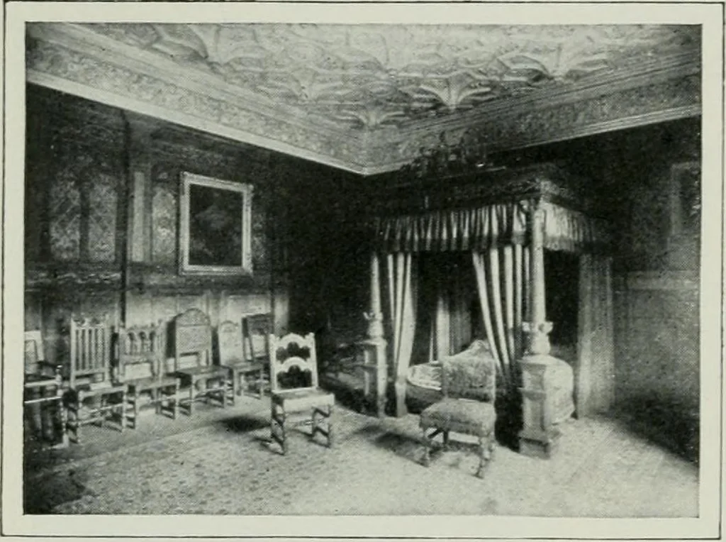 An illustration from Geschichte der Kunst in Grossbritannien und Irland, 1909, leaf 108