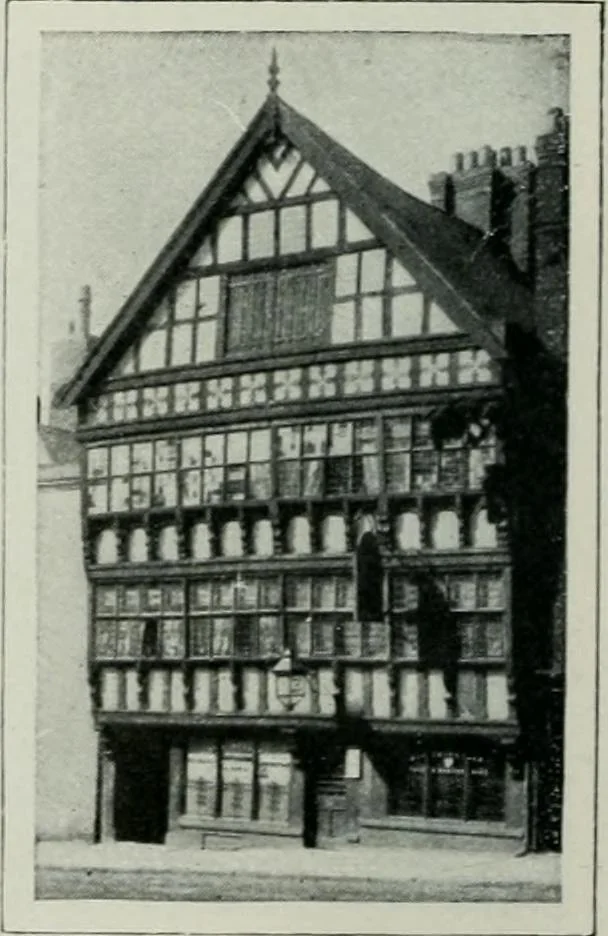 An illustration from Geschichte der Kunst in Grossbritannien und Irland, 1909, leaf 108