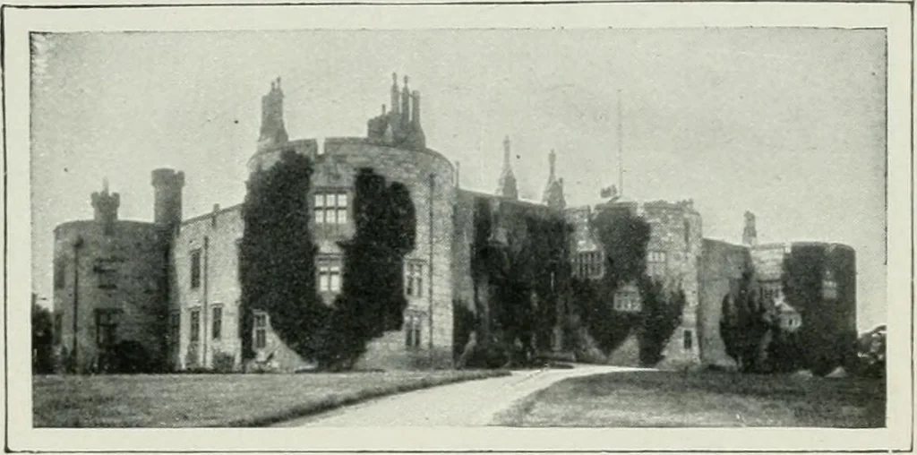An illustration from Geschichte der Kunst in Grossbritannien und Irland, 1909, leaf 111