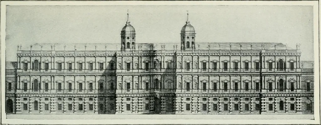 An illustration from Geschichte der Kunst in Grossbritannien und Irland, 1909, leaf 113