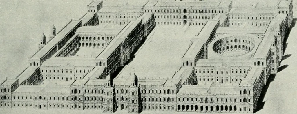 An illustration from Geschichte der Kunst in Grossbritannien und Irland, 1909, leaf 115