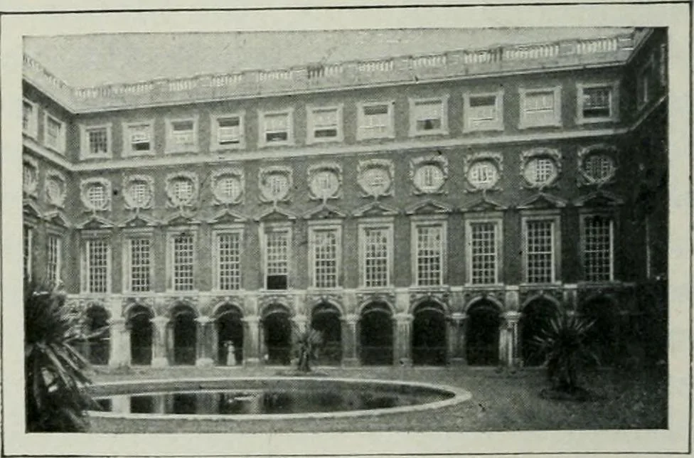 An illustration from Geschichte der Kunst in Grossbritannien und Irland, 1909, leaf 118
