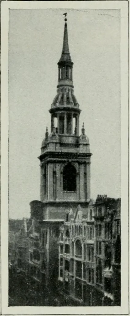 An illustration from Geschichte der Kunst in Grossbritannien und Irland, 1909, leaf 120