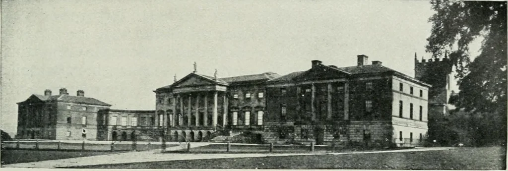An illustration from Geschichte der Kunst in Grossbritannien und Irland, 1909, leaf 127