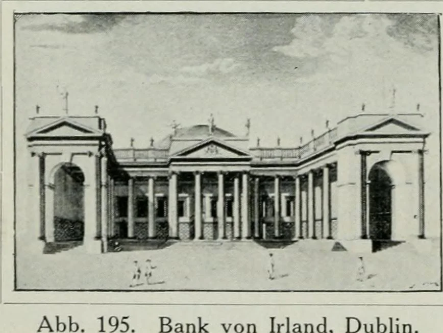 An illustration from Geschichte der Kunst in Grossbritannien und Irland, 1909, leaf 128