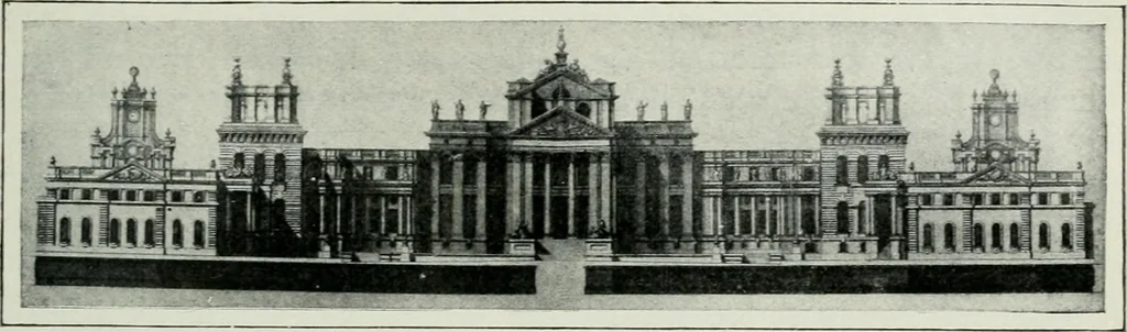 An illustration from Geschichte der Kunst in Grossbritannien und Irland, 1909, leaf 131
