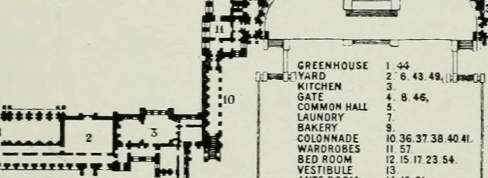 An illustration from Geschichte der Kunst in Grossbritannien und Irland, 1909, leaf 131