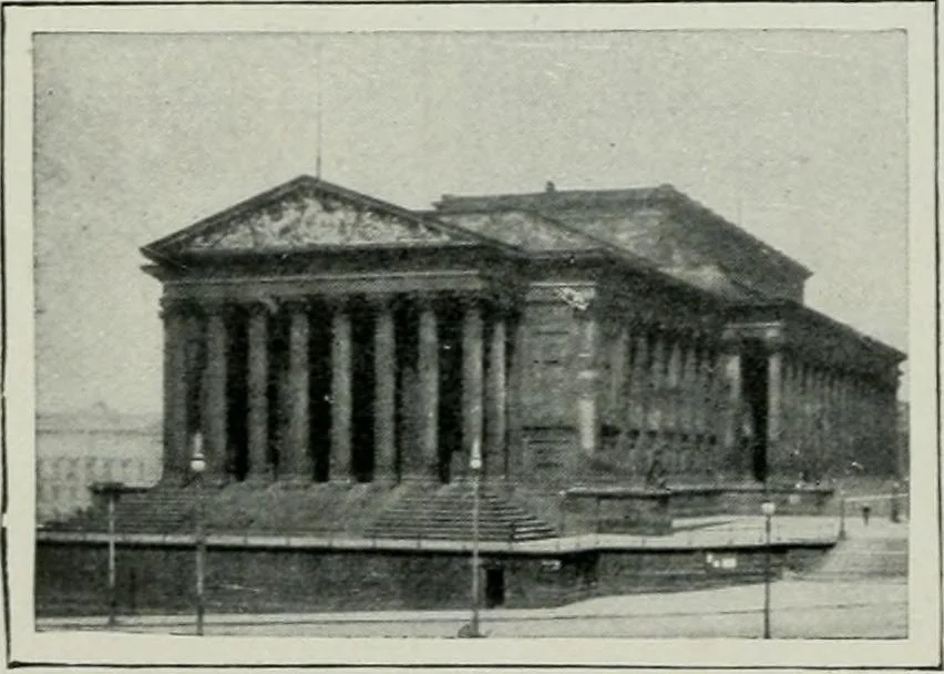 An illustration from Geschichte der Kunst in Grossbritannien und Irland, 1909, leaf 134