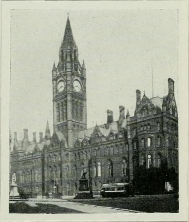 An illustration from Geschichte der Kunst in Grossbritannien und Irland, 1909, leaf 135