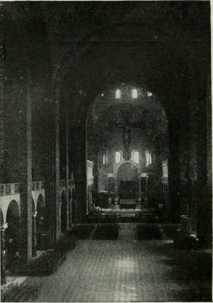 An illustration from Geschichte der Kunst in Grossbritannien und Irland, 1909, leaf 140