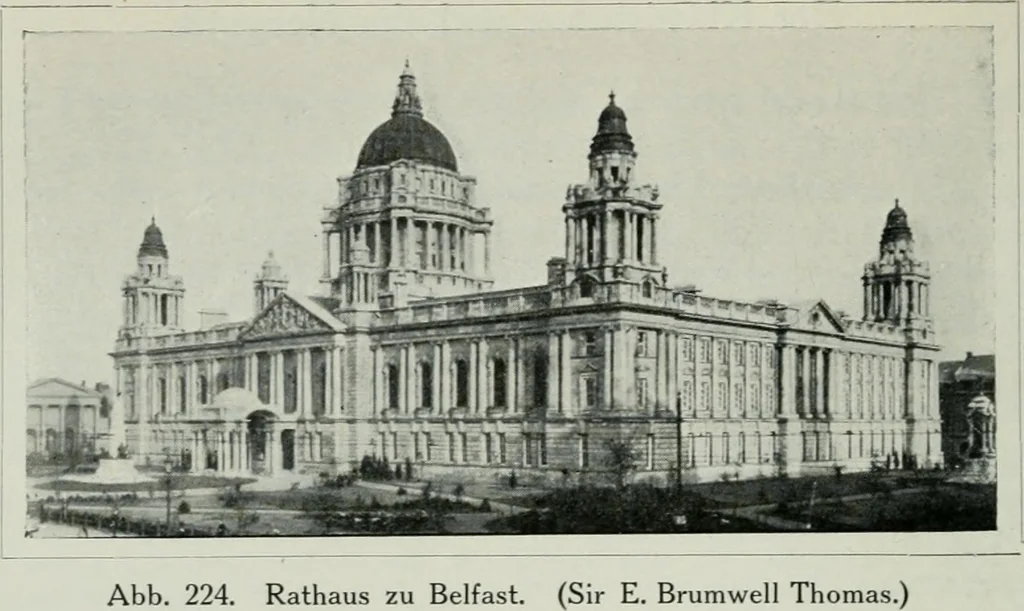 An illustration from Geschichte der Kunst in Grossbritannien und Irland, 1909, leaf 144