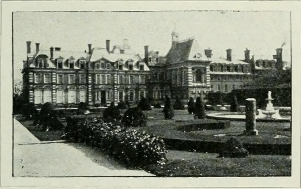 An illustration from Geschichte der Kunst in Grossbritannien und Irland, 1909, leaf 145