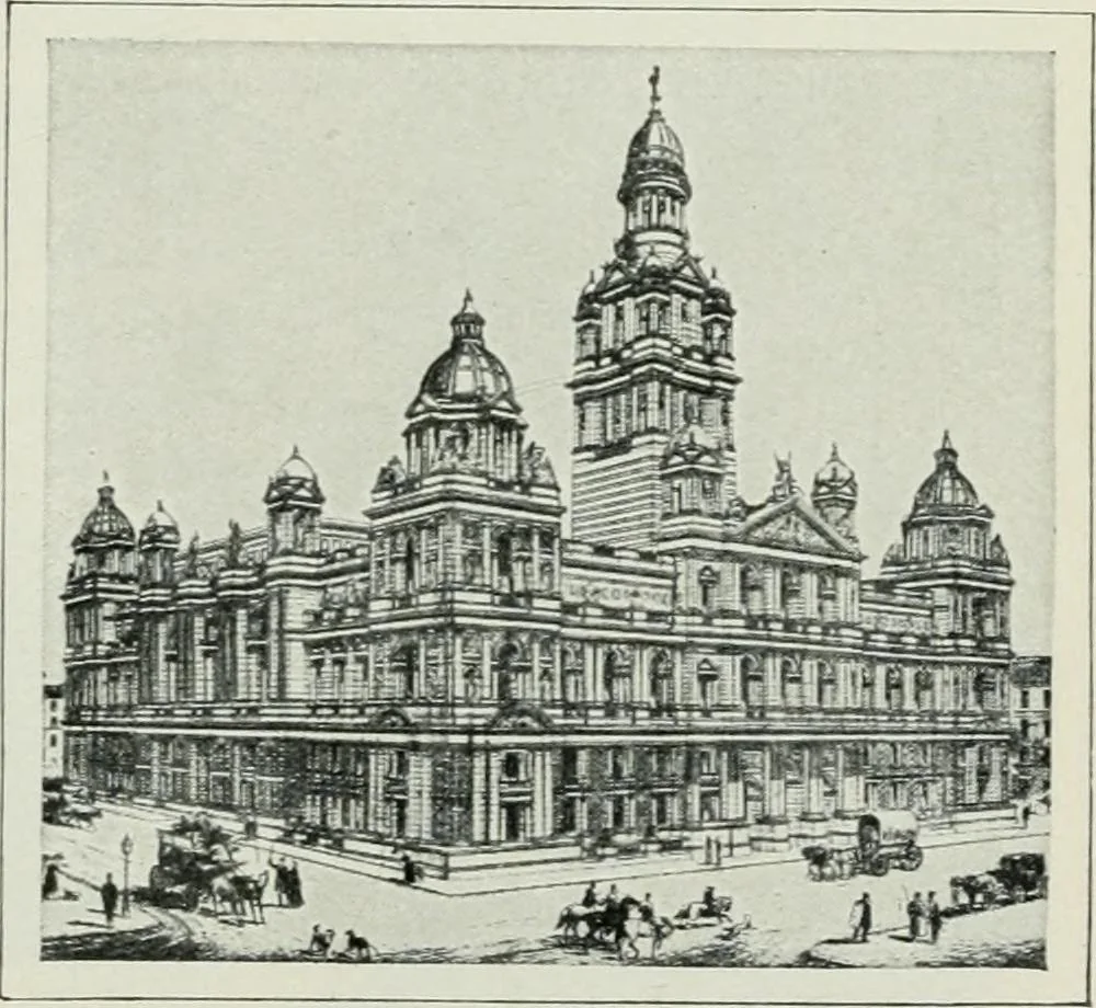 An illustration from Geschichte der Kunst in Grossbritannien und Irland, 1909, leaf 147