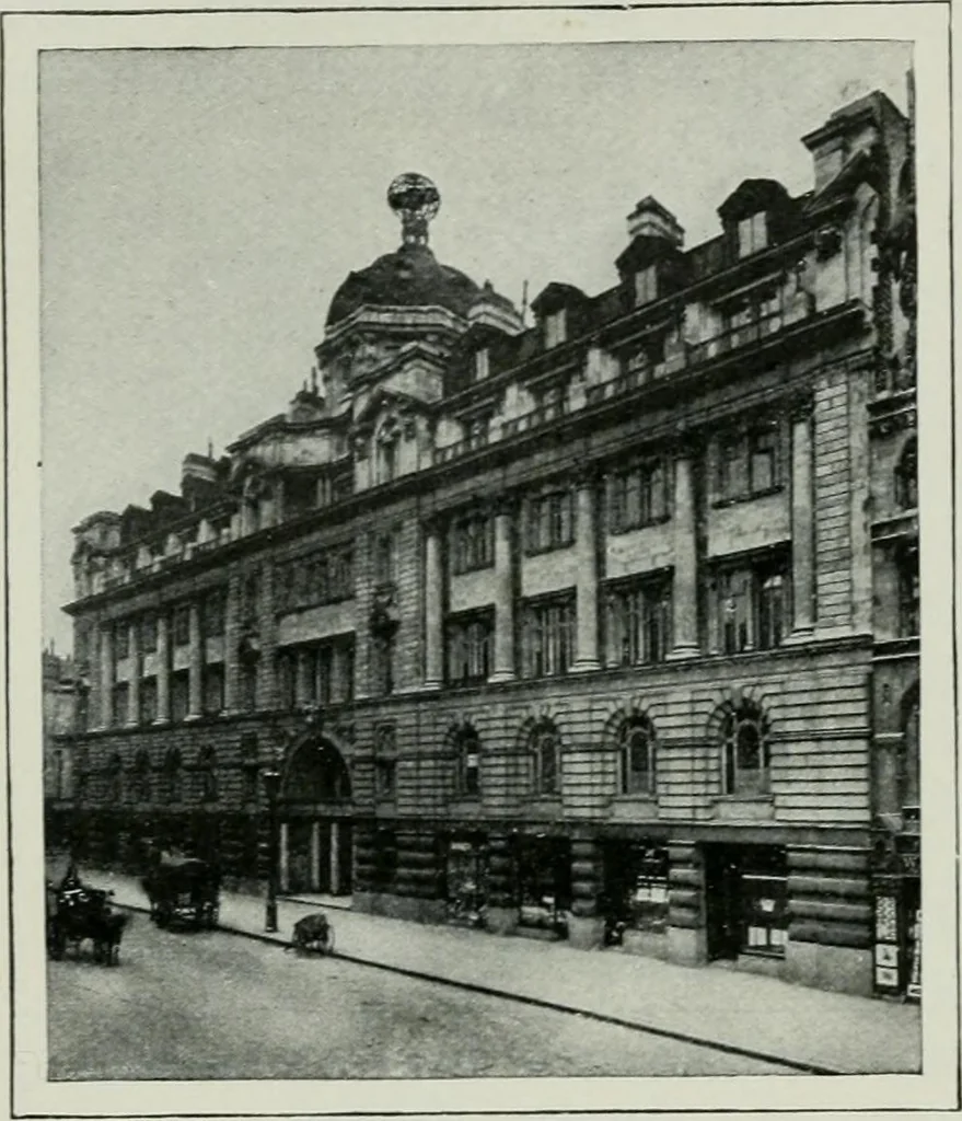 An illustration from Geschichte der Kunst in Grossbritannien und Irland, 1909, leaf 148