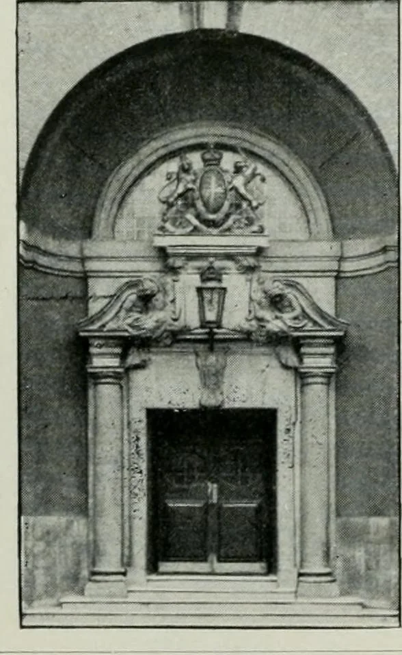 An illustration from Geschichte der Kunst in Grossbritannien und Irland, 1909, leaf 150