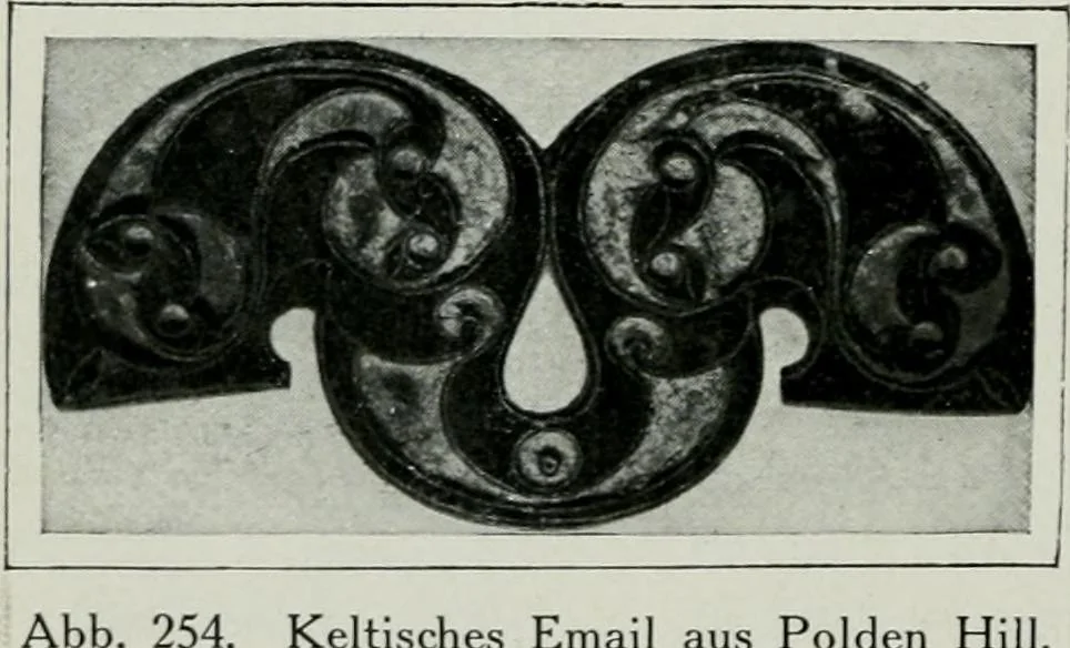 An illustration from Geschichte der Kunst in Grossbritannien und Irland, 1909, leaf 160