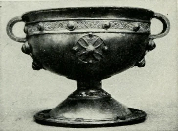 An illustration from Geschichte der Kunst in Grossbritannien und Irland, 1909, leaf 161