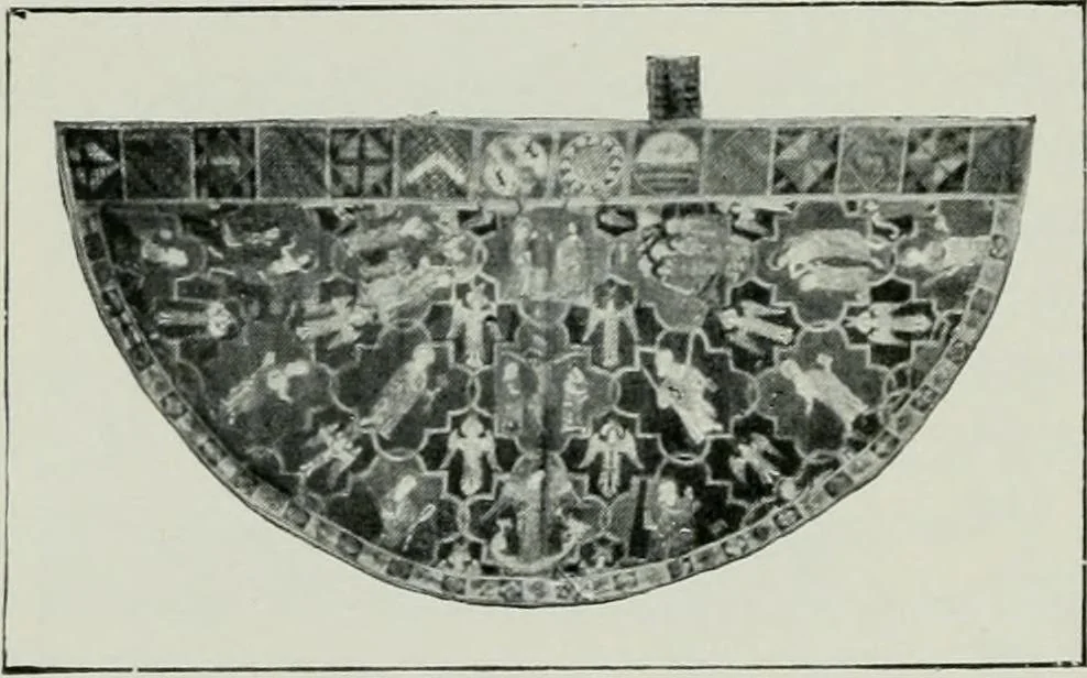 An illustration from Geschichte der Kunst in Grossbritannien und Irland, 1909, leaf 162