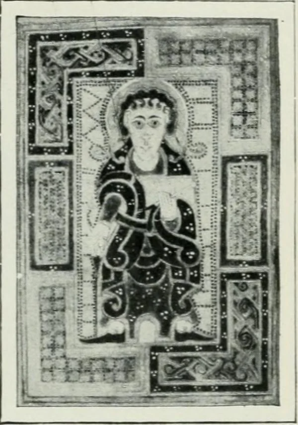 An illustration from Geschichte der Kunst in Grossbritannien und Irland, 1909, leaf 173