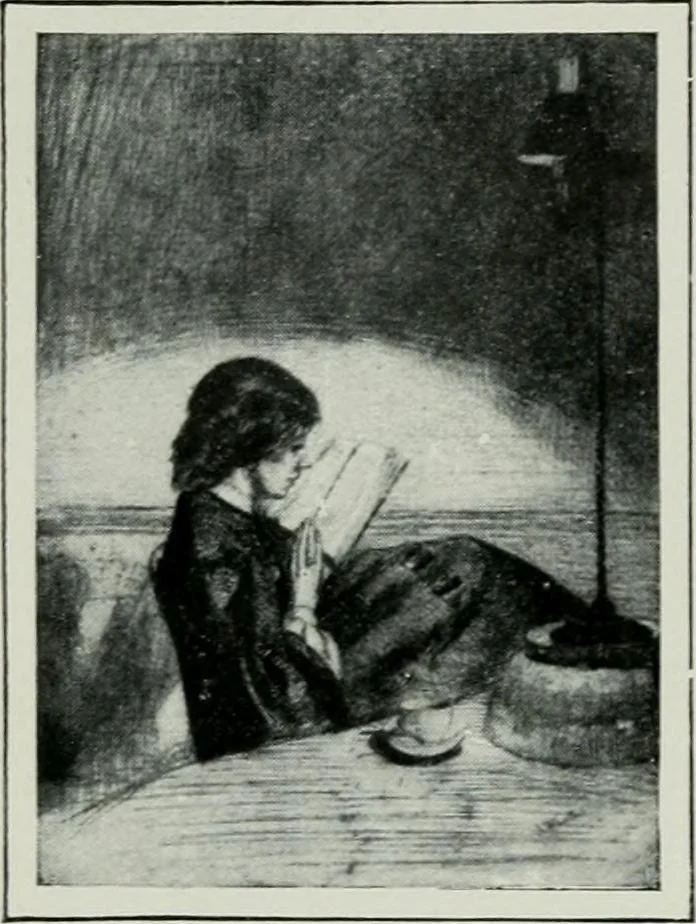 An illustration from Geschichte der Kunst in Grossbritannien und Irland, 1909, leaf 178