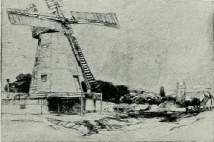 An illustration from Geschichte der Kunst in Grossbritannien und Irland, 1909, leaf 178