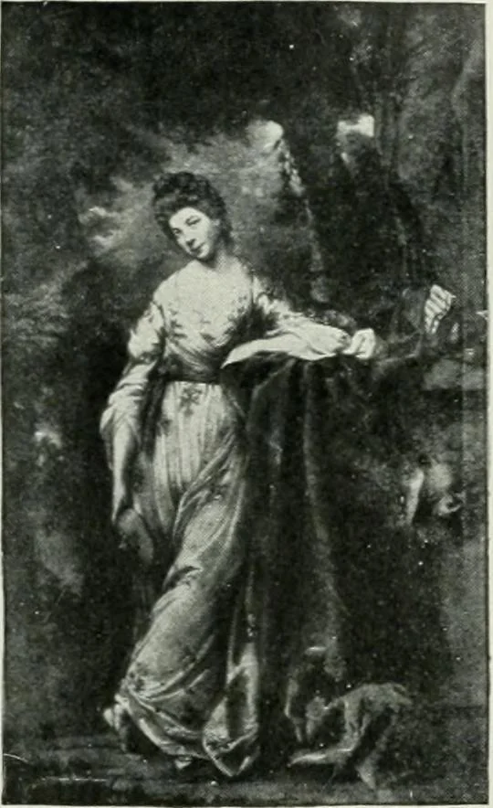 An illustration from Geschichte der Kunst in Grossbritannien und Irland, 1909, leaf 183
