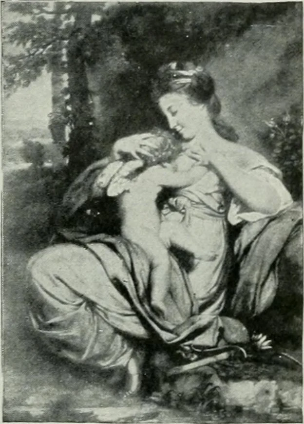 An illustration from Geschichte der Kunst in Grossbritannien und Irland, 1909, leaf 184