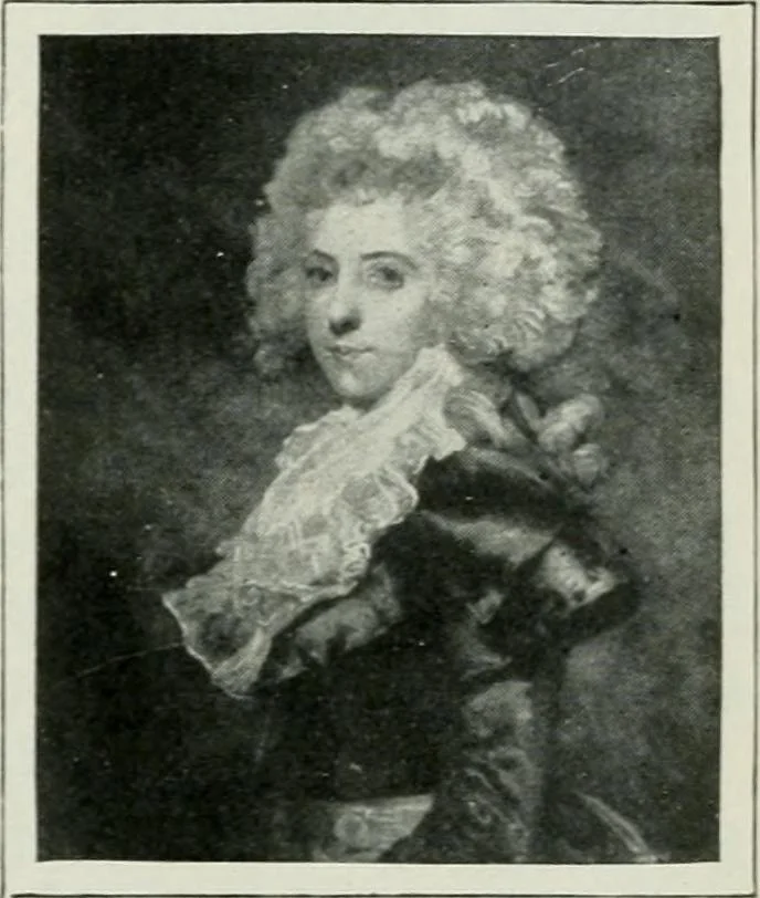 An illustration from Geschichte der Kunst in Grossbritannien und Irland, 1909, leaf 185