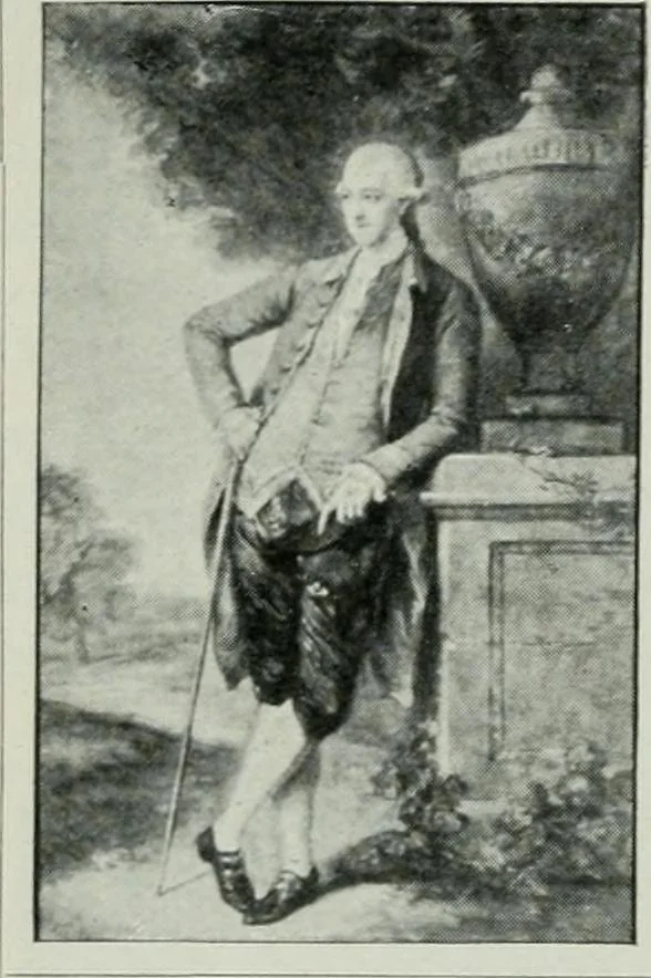 An illustration from Geschichte der Kunst in Grossbritannien und Irland, 1909, leaf 186