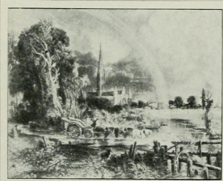 An illustration from Geschichte der Kunst in Grossbritannien und Irland, 1909, leaf 186