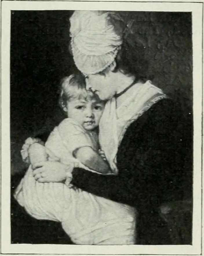 An illustration from Geschichte der Kunst in Grossbritannien und Irland, 1909, leaf 187