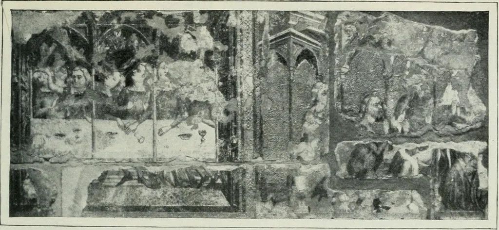An illustration from Geschichte der Kunst in Grossbritannien und Irland, 1909, leaf 189