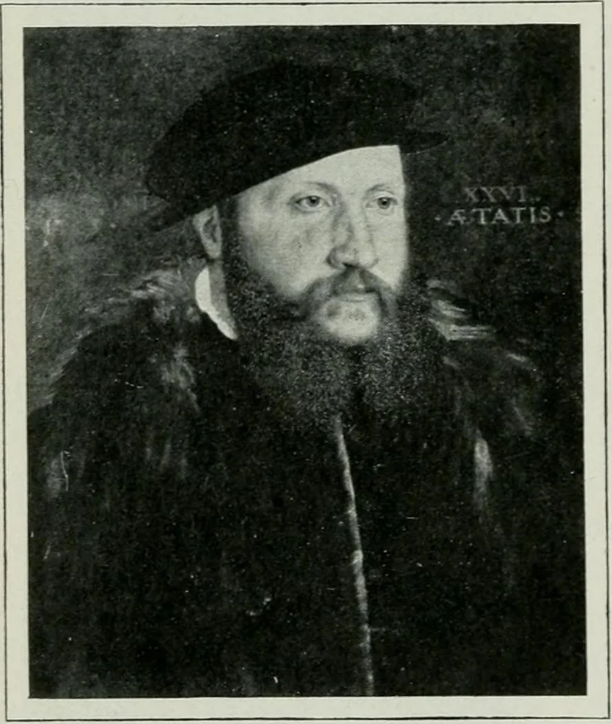 An illustration from Geschichte der Kunst in Grossbritannien und Irland, 1909, leaf 192