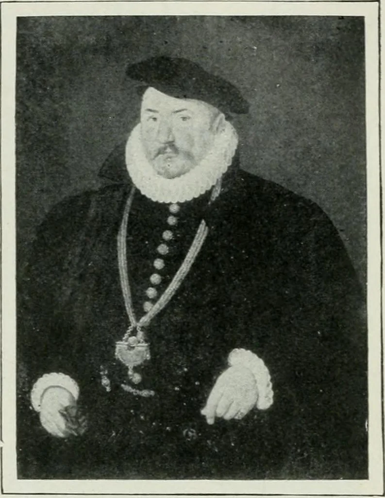 An illustration from Geschichte der Kunst in Grossbritannien und Irland, 1909, leaf 193