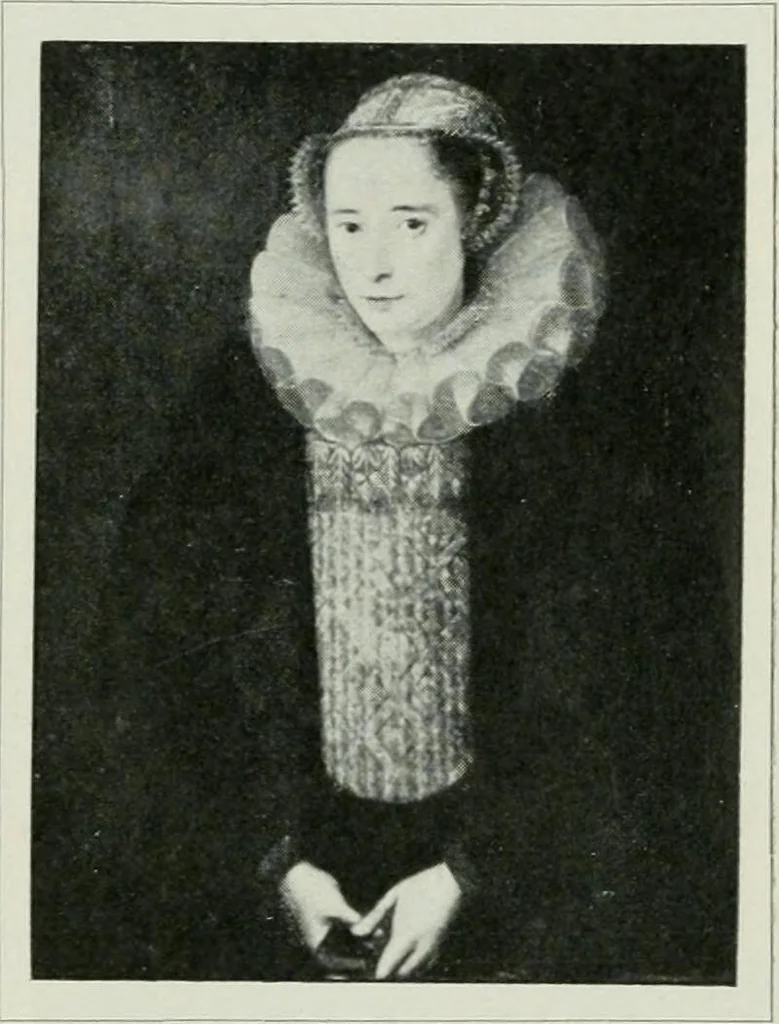 An illustration from Geschichte der Kunst in Grossbritannien und Irland, 1909, leaf 195
