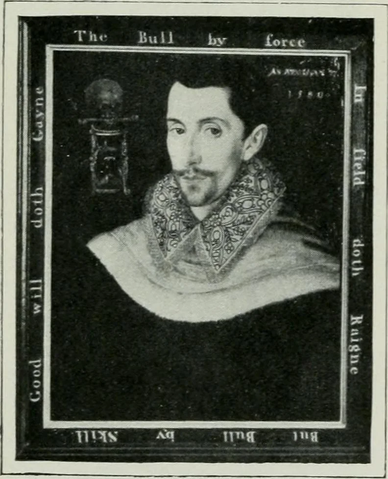 An illustration from Geschichte der Kunst in Grossbritannien und Irland, 1909, leaf 196