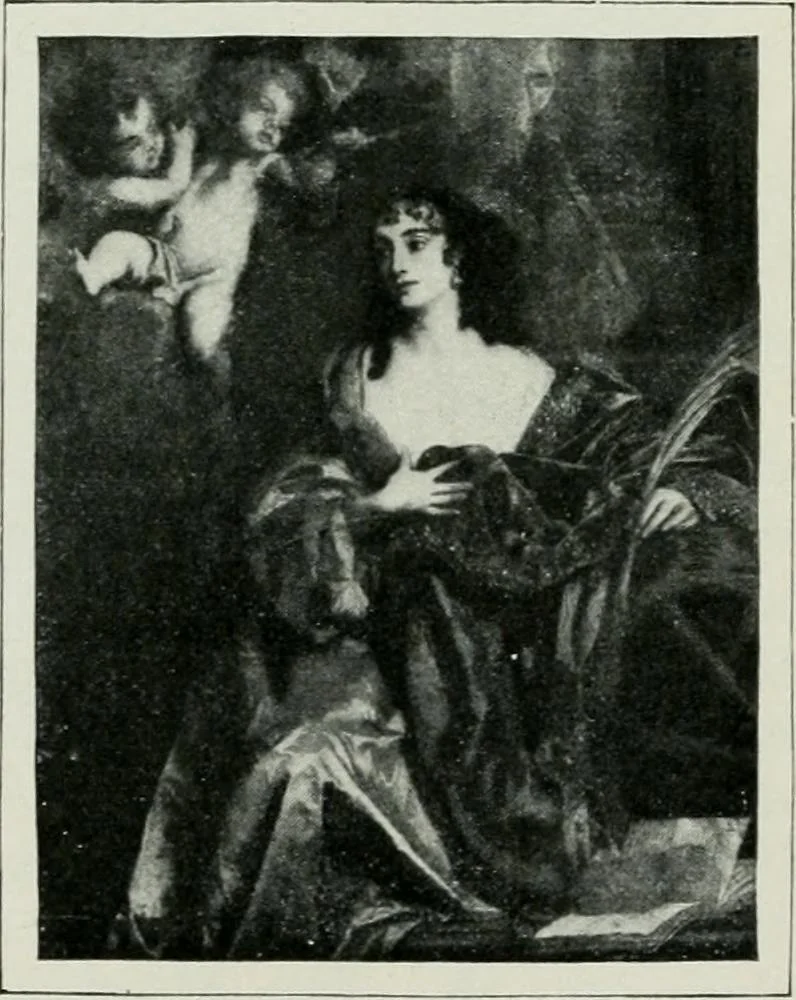 An illustration from Geschichte der Kunst in Grossbritannien und Irland, 1909, leaf 199