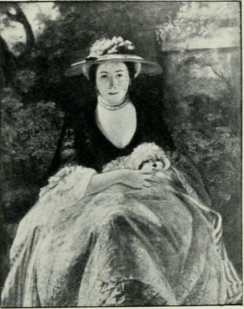 An illustration from Geschichte der Kunst in Grossbritannien und Irland, 1909, leaf 213
