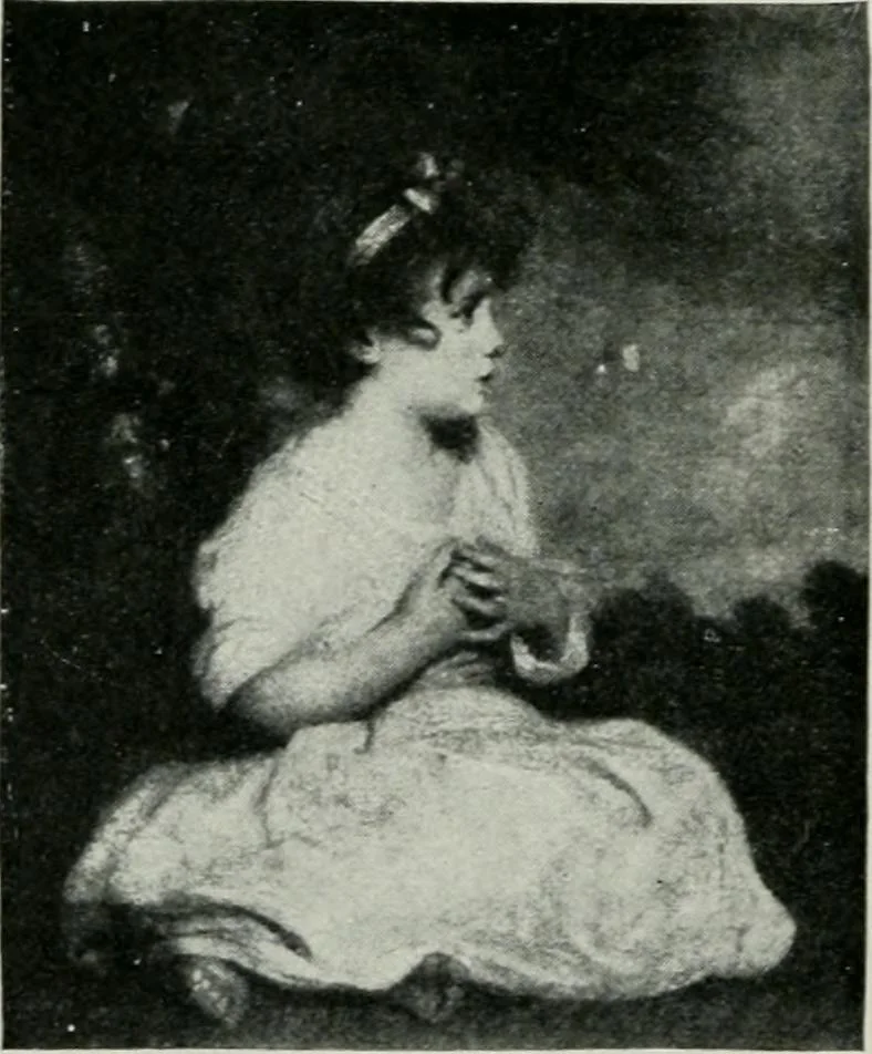 An illustration from Geschichte der Kunst in Grossbritannien und Irland, 1909, leaf 214