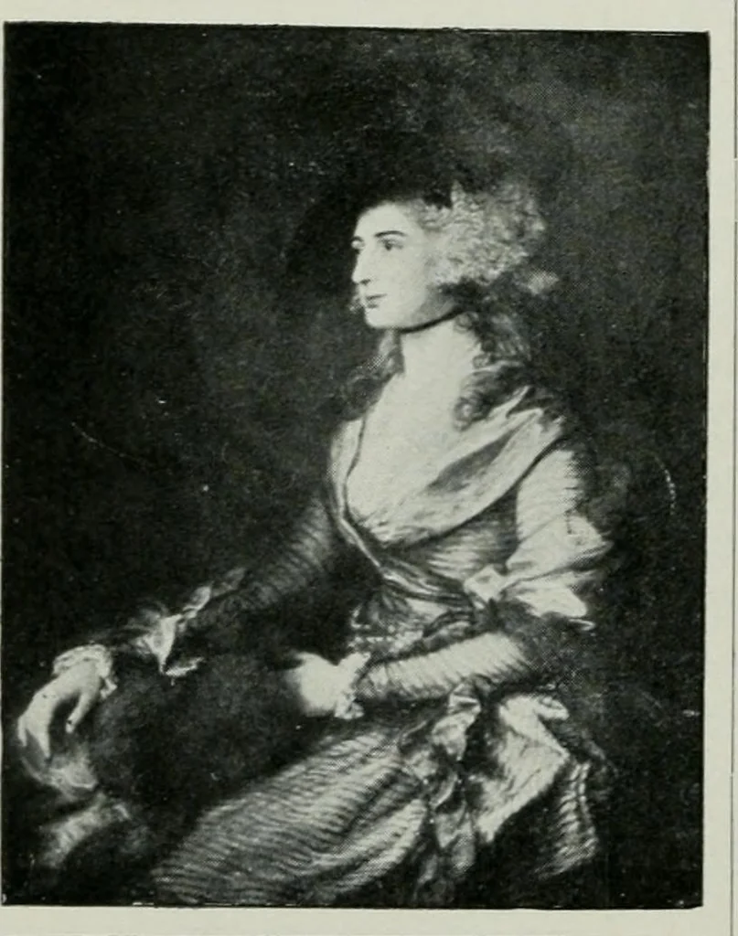 An illustration from Geschichte der Kunst in Grossbritannien und Irland, 1909, leaf 220
