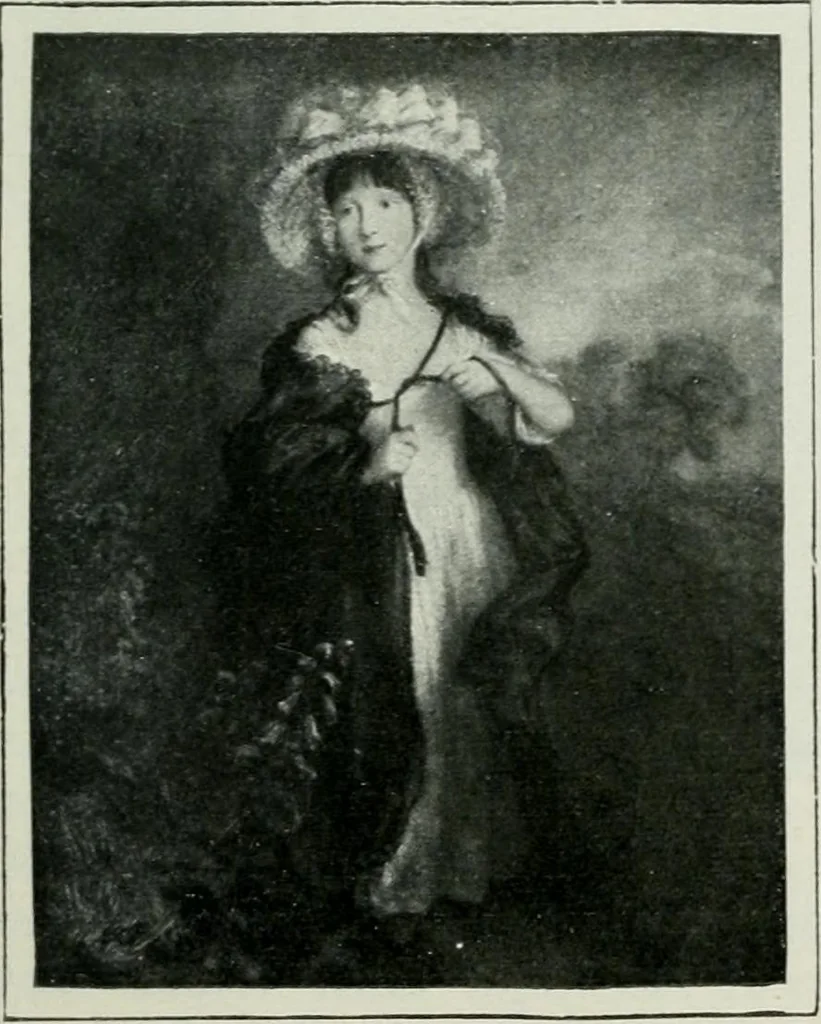 An illustration from Geschichte der Kunst in Grossbritannien und Irland, 1909, leaf 221